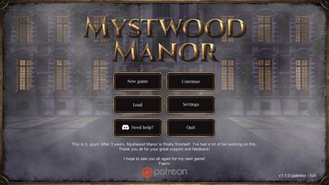 f95zone minecraft|Mystwood Manor [v1.1.2] [Faerin] .